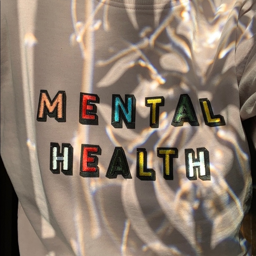 Custom “Mental Health” Crew Neck